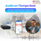 WIFI Microfono Espia Bateria Tipo Power Bank con Magnetismo Hasta 9 Meses Bateria - GDLCamaras