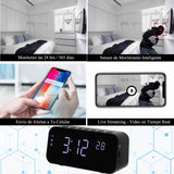 Camara Espia WIFI Reloj Despertador Con Camara Oculta, Vision Nocturna, Full HD - GDLCamaras
