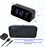 Camara Espia WIFI Reloj Despertador Con Camara Oculta, Vision Nocturna, Full HD - GDLCamaras