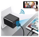 Mini Camara Espia Cargador Wifi Cargador Oculto Video 24 Hr - GDLCamaras