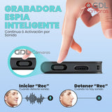 Mini grabadora activada por Voz SlimREC, Microfono Espia Unidad Flash USB Delgada, 15 Horas de batería, 8 GB - 94 Horas de Capacidad, 512 Kbps Calidad de Audio (8GB) TCT-Q61 - GDLCamaras