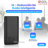 WIFI Microfono Espia Bateria Tipo Power Bank con Magnetismo Hasta 9 Meses Bateria - GDLCamaras