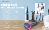 Camara Espia WIFI Socket Cargador USB, Camara de Seguridad para Casa, Oficina. Compatible Android, Iphone ,4K | GDLCAMARAS - GDLCamaras