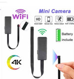 Mini Camara Espia WIFI Flexor, Camara de Vigilancia Oculta, Casa u Oficina Compatible con Android y Iphone, 128GB, 115 Hrs. Full HD | GDLCAMARAS - GDLCamaras