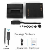 Mini Camara Espia WIFI Flexor, Camara de Vigilancia Oculta, Casa u Oficina Compatible con Android y Iphone, 128GB, 115 Hrs. Full HD | GDLCAMARAS - GDLCamaras