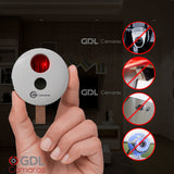 Mini Detector De Camaras Espias Buscador De Camaras Ocultas Mini Scan para Camaras Ocultas Infrarrojos Pinhole, Bateria Interna Recargable, Portable Pesa Solo 8 Gr - GDLCamaras