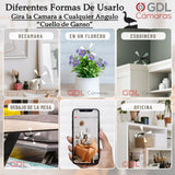 Mini Camara Espia WIFI Retractible Audio y Video, Portable Vigila en Tiempo Real desde tu Celular| GDLCAMARAS - GDLCamaras