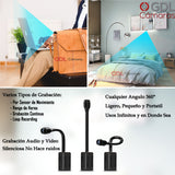 Mini Camara Espia WIFI Retractible Audio y Video, Portable Vigila en Tiempo Real desde tu Celular| GDLCAMARAS - GDLCamaras