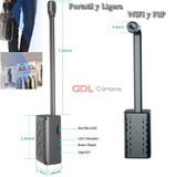 Mini Camara Espia WIFI Retractible Audio y Video, Portable Vigila en Tiempo Real desde tu Celular| GDLCAMARAS - GDLCamaras