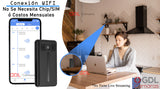 Microfono Espia Oculto Wifi Portable, Descarga Audios desde la App, Alertas Bateria 4 Meses | GDLCAMARAS