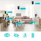 Mini Camara Espia WIFI Flexor, Camara de Vigilancia Oculta, Casa u Oficina Compatible con Android y Iphone, 128GB, 115 Hrs. Full HD | GDLCAMARAS - GDLCamaras