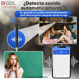Microfono Espia Pluma Wifi Oculto Portable, Descargar Audio desde la Aplicacion Movil, Sensor de Sonido, Bateria 9 Dias en Modo Espera