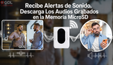Microfono Espia Oculto WiFi Grabadora De Voz a Distancia, Descarga Audios desde la App,  Activada por Voz Bateria 7 Meses en Modo Espera