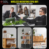 Microfono Espia Oculto WiFi Grabadora De Voz a Distancia Soporta Audio En Vivo Activada por Voz Bateria 7 Meses en Modo Espera - GDLCamaras