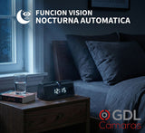 GDLCamaras Cámara Espía WiFi Reloj 4K Full HD, con Vision Nocturna, 128GB Pro-A21 - GDLCamaras