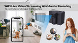 Mini Camara Espia Wifi Cubo Vision Nocturna p2p 1080p 128 GB - GDLCamaras