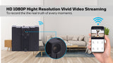 Mini Camara Espia Wifi Cubo Vision Nocturna p2p 1080p 128 GB - GDLCamaras